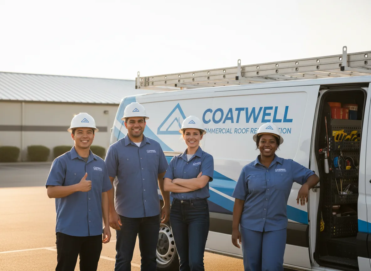 Commercial roof coating company in Ames, IA